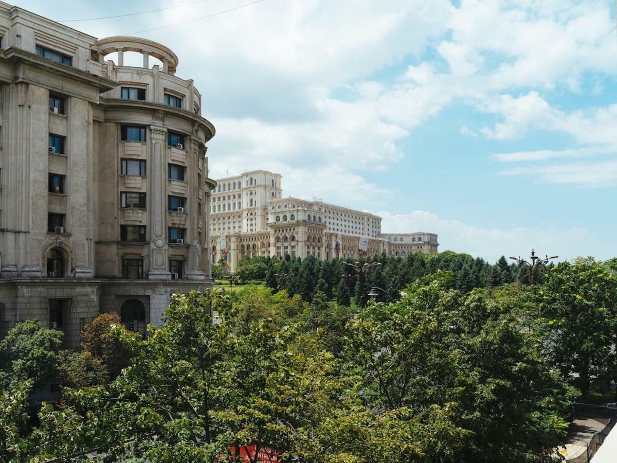 Apartamento Parliament Pearl - Amazing View - Old Town Bucarest Exterior foto